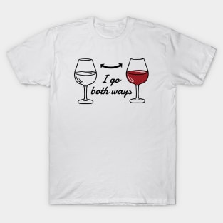 Hydration is Key: I Swing Both Ways T-Shirt